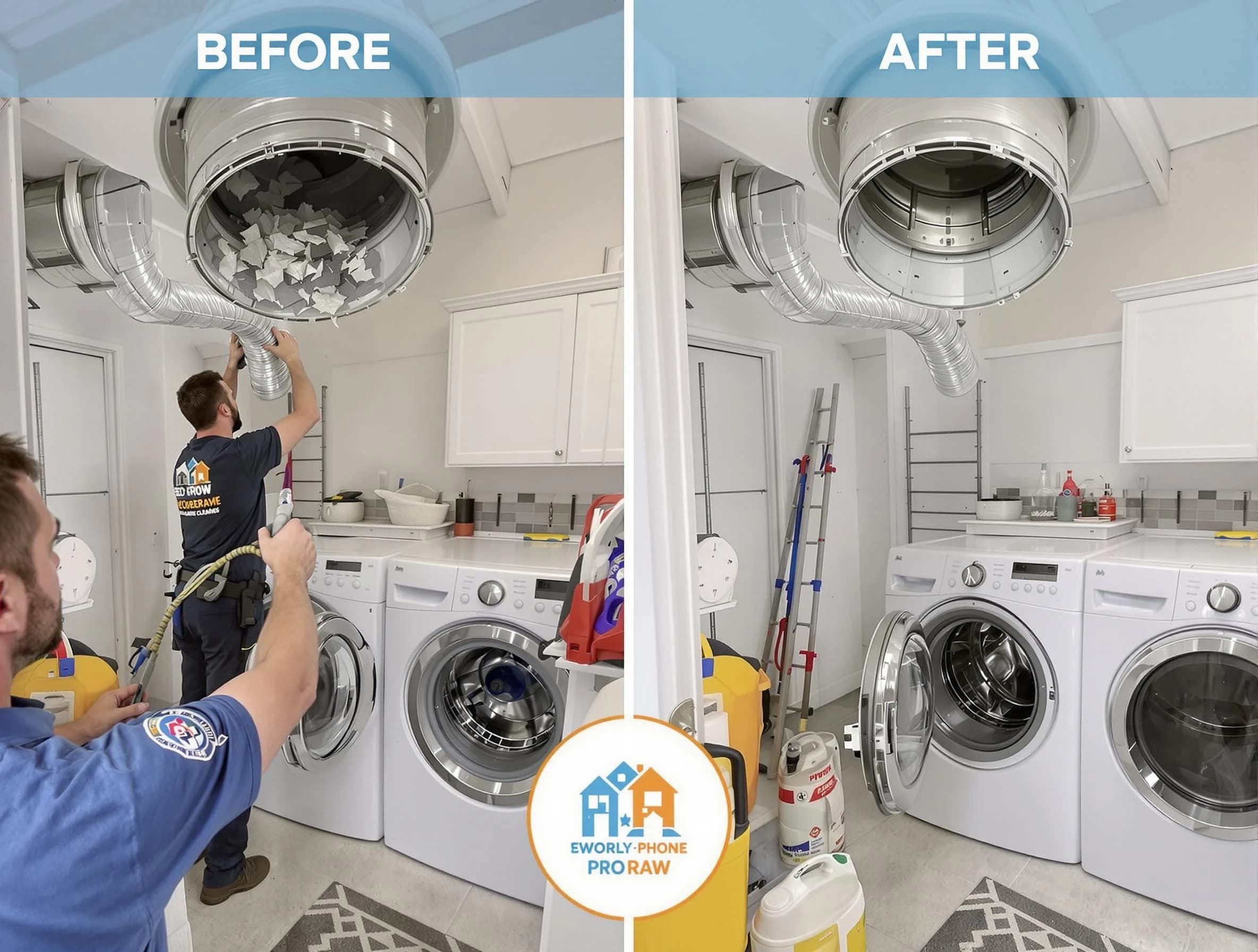 Residential dryer vent cleaning by Hartsville Dryer Vent Cleaning in Hartsville