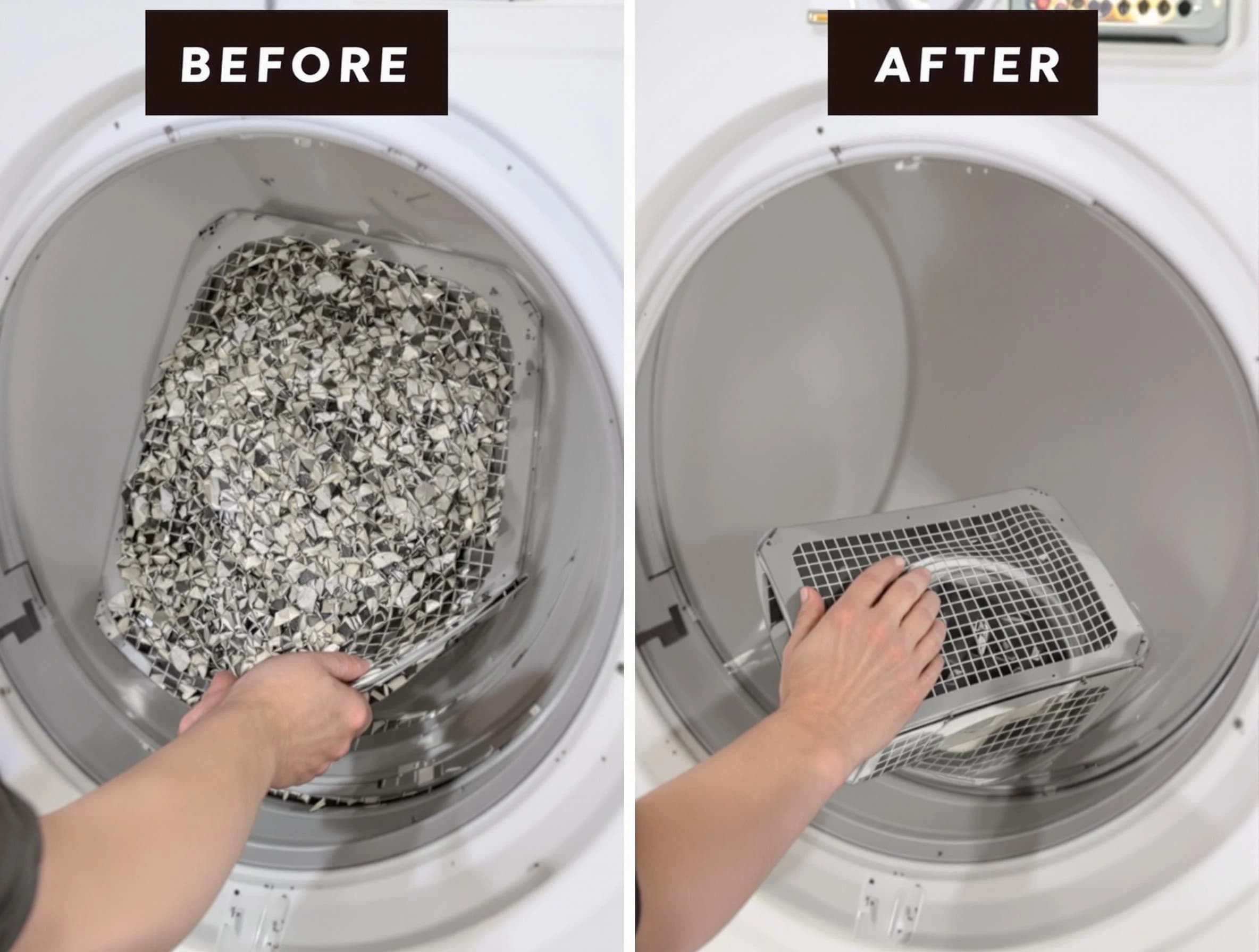 Professional lint trap cleaning by Hartsville Dryer Vent Cleaning in Hartsville