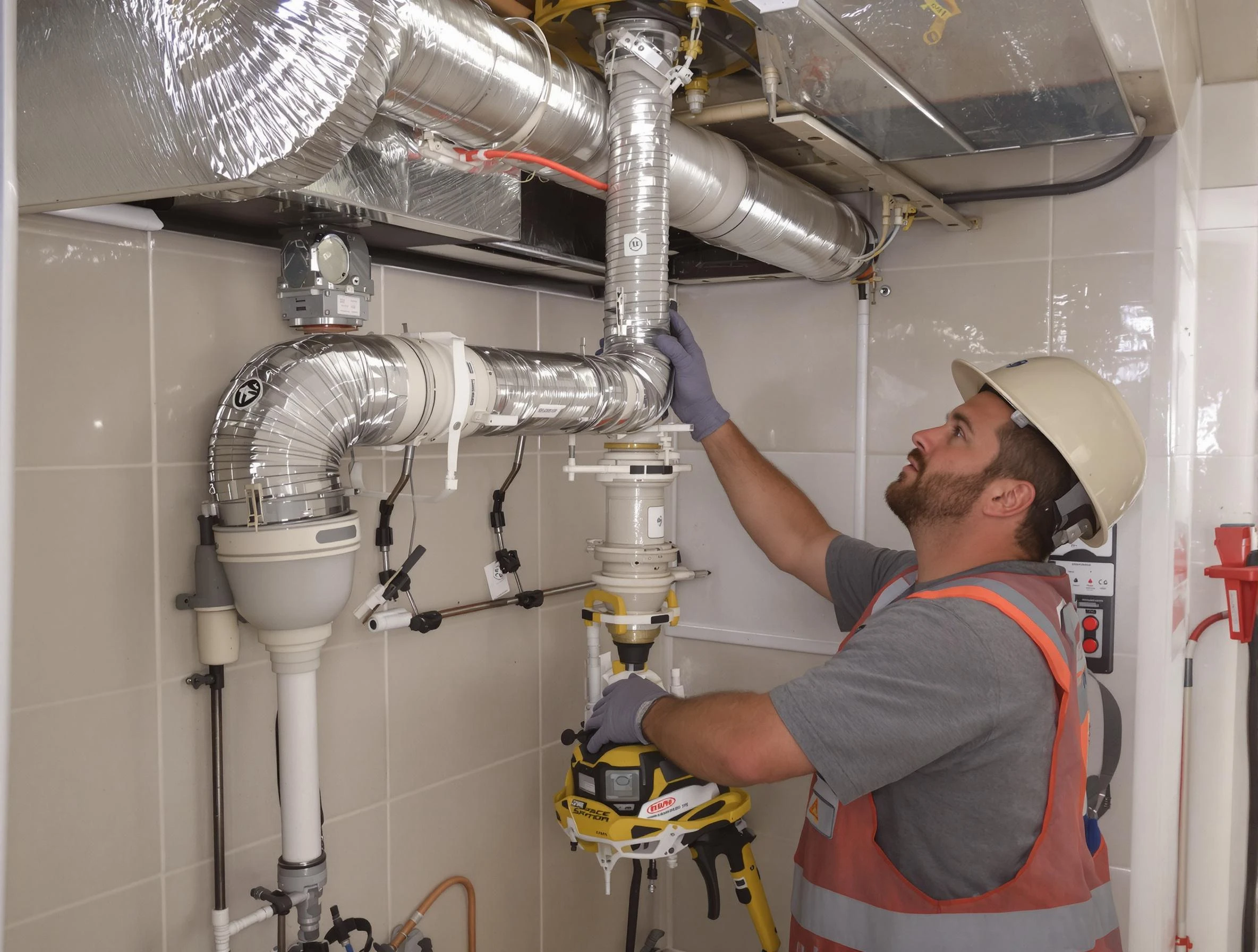 Hartsville Dryer Vent Cleaning expert performing professional dryer vent repair and installation in Hartsville